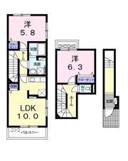 サンモール IIの間取り画像