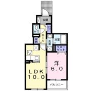 バーミィ ブリーズの間取り画像