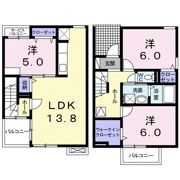 サニーブライト Aの間取り画像