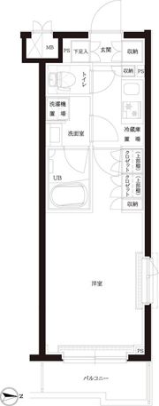 ルーブル川崎宮前平の間取り画像