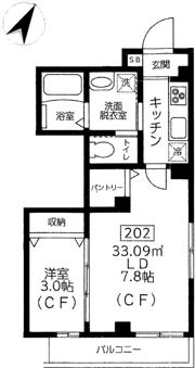 プティ サリチェの間取り画像