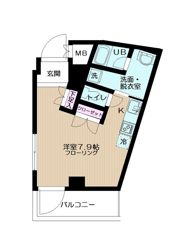 ハーモニーコートの間取り画像