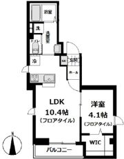 グレイステラス北千住の間取り画像