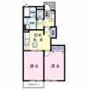 六軒・ヒルズの間取り画像