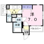 ユイマール三ノ輪の間取り画像