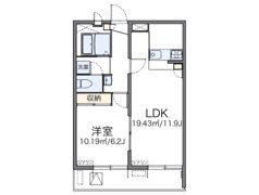 レオパレス翔の間取り画像