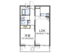 レオパレス翔の間取り画像