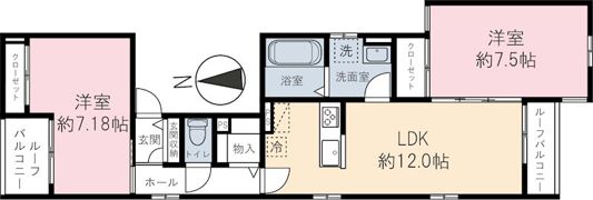 シュエットの間取り画像