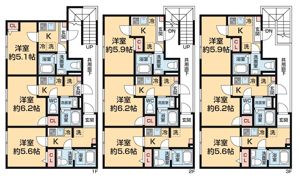 カーム・ヒル 舟渡の間取り画像