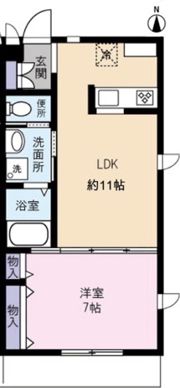 T.H.Gardenの間取り画像