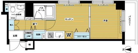 フェニックス高円寺南の間取り画像
