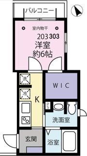 ハリントンテラスの間取り画像