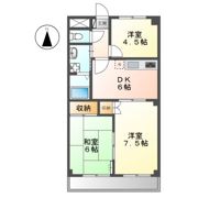 ガーデンヒルズの間取り画像