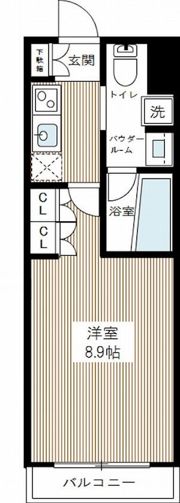 AXAS南蒲田AsylCourtの間取り画像