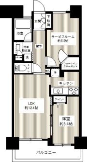 クリオ入谷の間取り画像