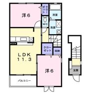 グランツファインの間取り画像