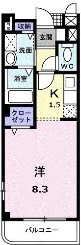 メゾン・ルミエールの間取り画像