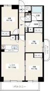 ベルドゥムール草加新田IIの間取り画像