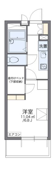レオパレスアプロスの間取り画像