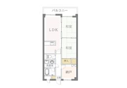 KIフラット越谷の間取り画像