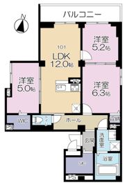 Maison Futaba（メゾンふたば）の間取り画像
