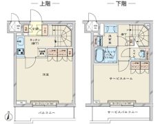 ルーブル川崎鷺沼の間取り画像