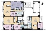コンフォートスクエア川崎の間取り画像