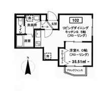 メゾンド・グローリーの間取り画像