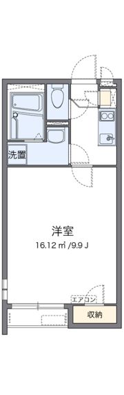 クレイノ和の間取り画像
