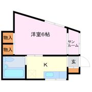 南川荘の間取り画像