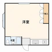 エイティエイトヒノの間取り画像
