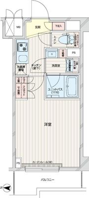 ルーブル本羽田の間取り画像