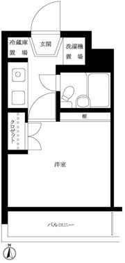 ルーブル池尻大橋の間取り画像