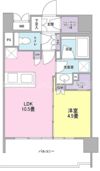 クローバー神田紺屋町の間取り画像