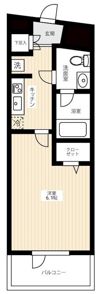AZEST堀切菖蒲園IIIの間取り画像