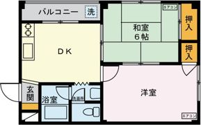 グランツハイムBの間取り画像