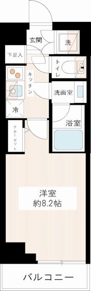 MAXIV北千住の間取り画像