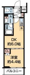ハーモニーレジデンス中野NORTH ARAIの間取り画像