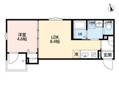 robot home 四ツ木の間取り画像