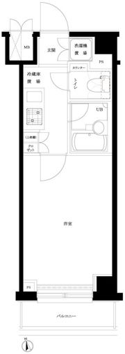 ルーブル大森六番館の間取り画像