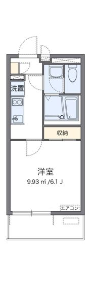 クレイノウィステリアIVの間取り画像