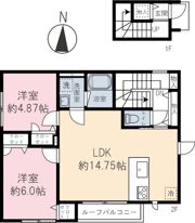 ガーデニア双葉町の間取り画像