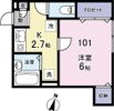 カーサフェリーチェ（平和島）の間取り画像