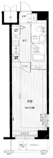 メインステージ大山の間取り画像