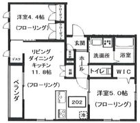 仮）へーベルメゾン代々木上原の間取り画像