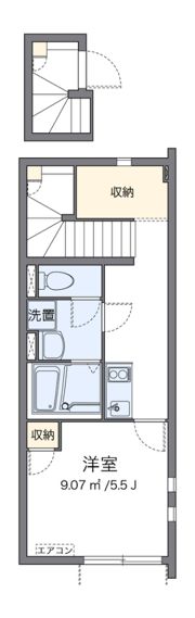 クレイノルレクチェの間取り画像