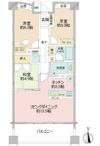 ライオンズ田無ウエストプレイスの間取り画像