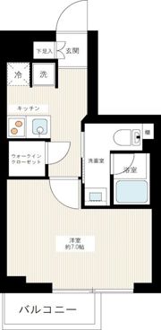 AZEST新江古田の間取り画像