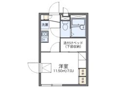 レオパレスFUJITAの間取り画像