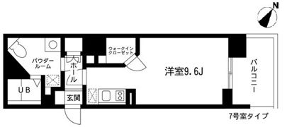 グロースメゾン新横浜の間取り画像